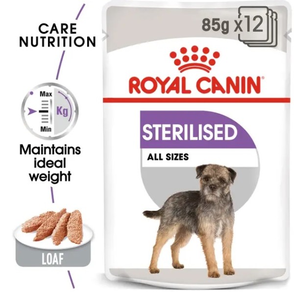 Royal Canin Sterilised Dog Loaf - Пълноценен пастет за кастрирани кучета